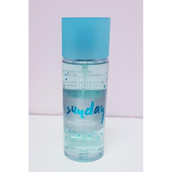 DEAR BODY MIST SUNDAY 250ML
